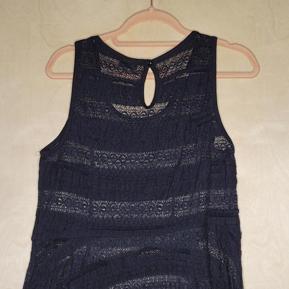 Torrid Black Lace Stretch Sleeveless Blouse Women Size Large - Picture 5 of 8